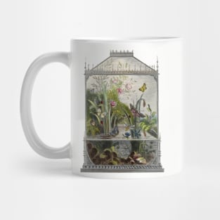 Beautiful Retro Butterfly Terrarium Mug